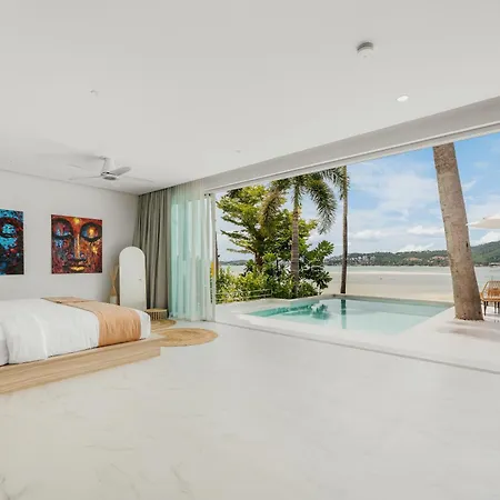Beachfront Secret Tides Villa Luna Koh Samui Exterior photo