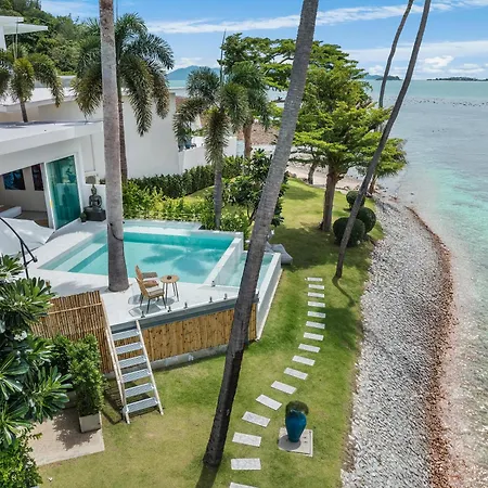 Beachfront Secret Tides Villa Luna Koh Samui Exterior photo