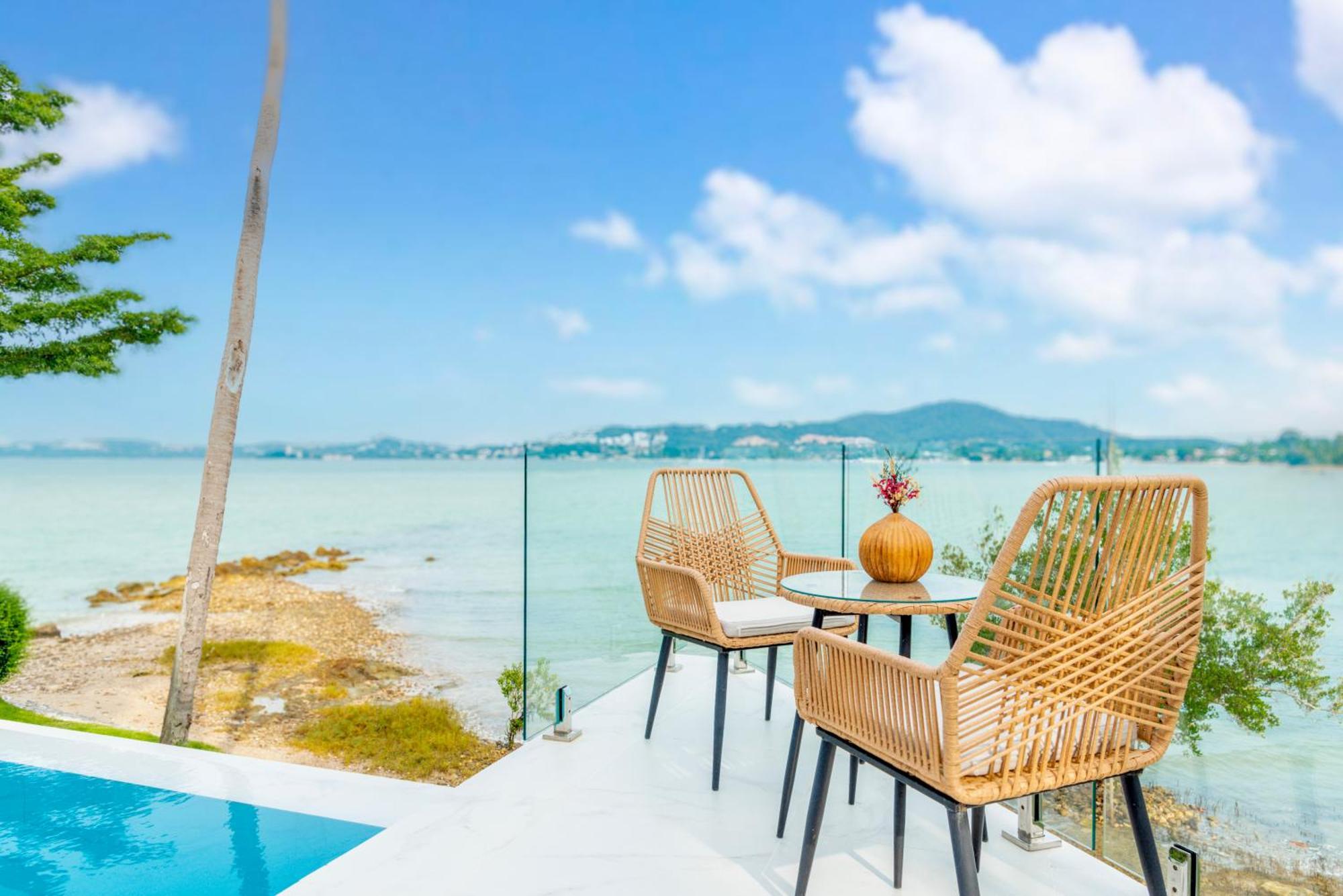 別墅 Beachfront Secret Tides Luna Koh Samui
